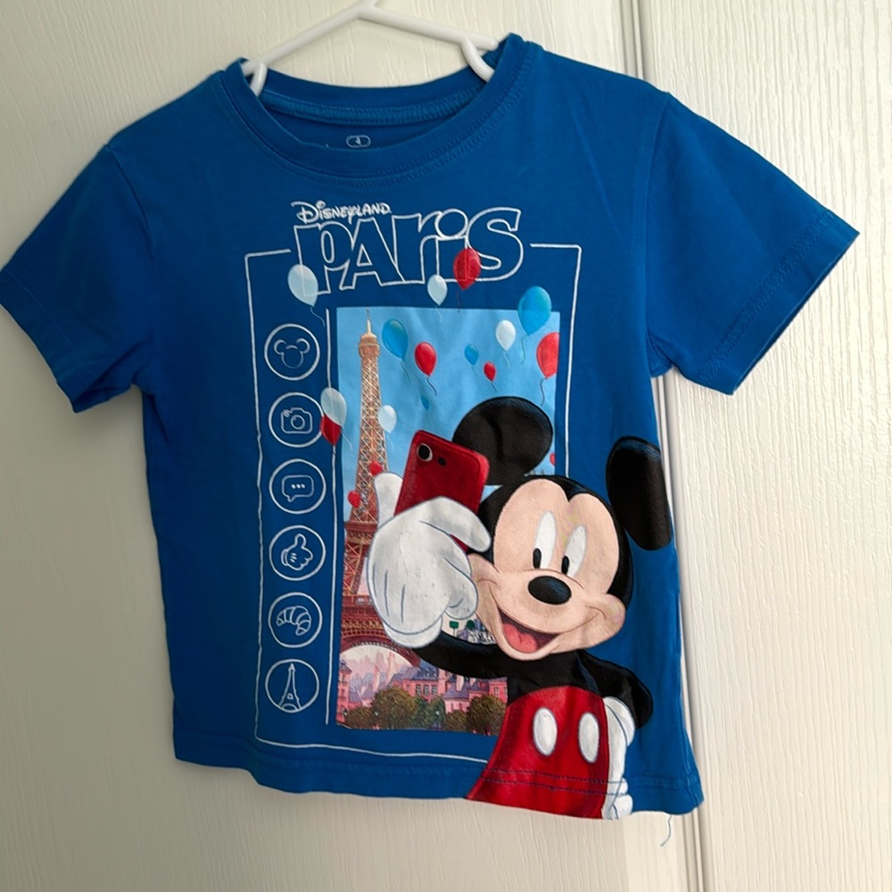 Paris Disney T shirt, 4T